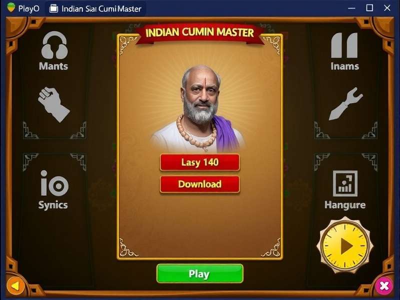 Indian Cumin Master Download Screen